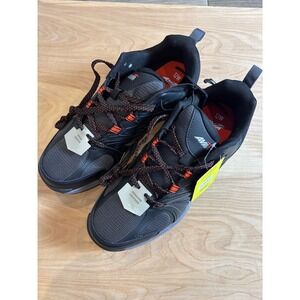 Avia Talus W Sneakers Men 12W Black Orange Trail Running Leather Gorpcore Rugged